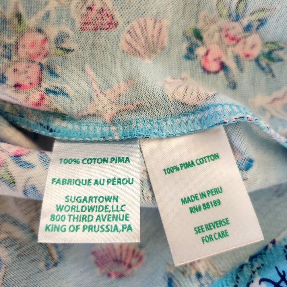 NWT Lilly Pulitzer Newberri Tank Dress Amalfi Blue Lilly’s Road Trip Resort XL - Picture 7 of 10